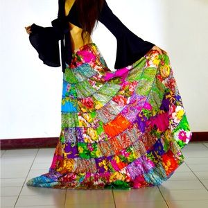 Bohemian gypsy skirt